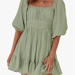 XL Green Summer Dress